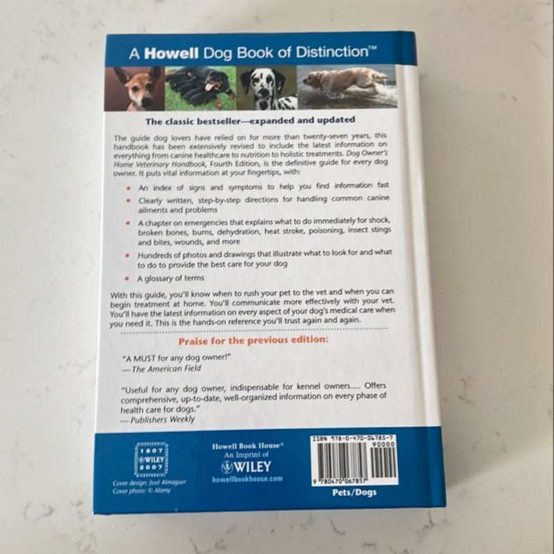 Dog Owner's Home Veterinary Handbook