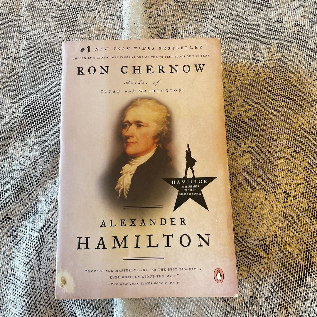 Alexander hamilton discount book inspired musical