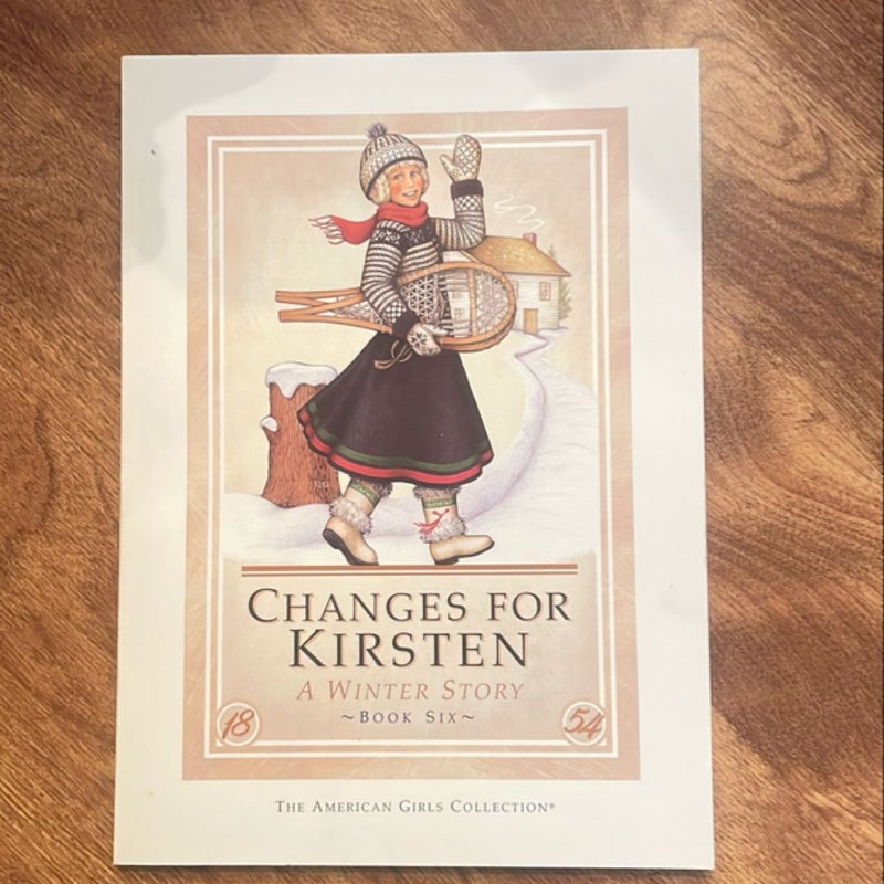 Changes for Kirsten