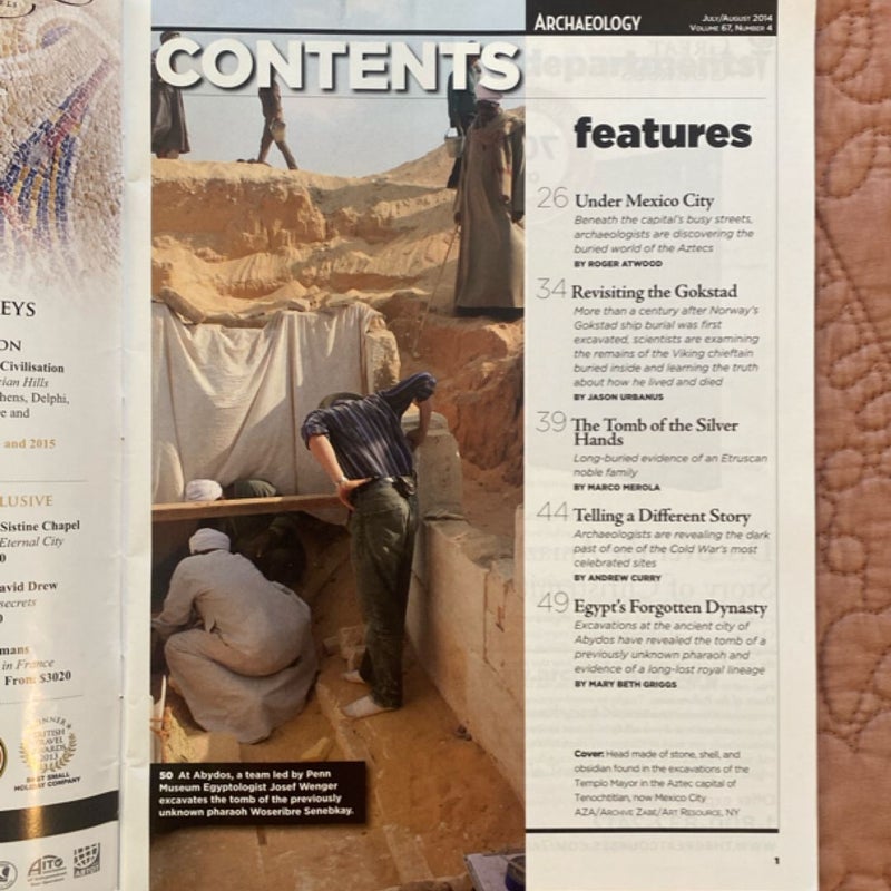Archaeology Magazine (July/August 2014)