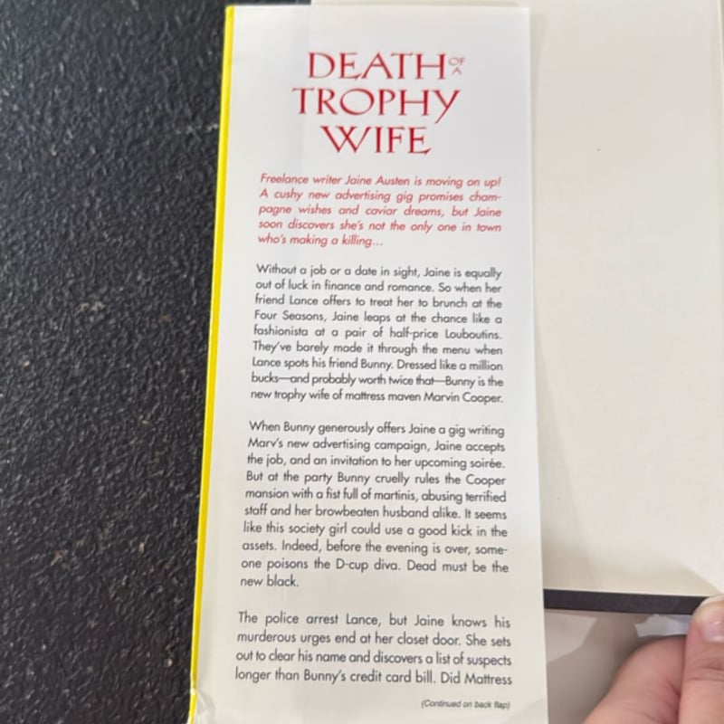 Death of a Trophy Wife by , Hardcover | Pangobooks