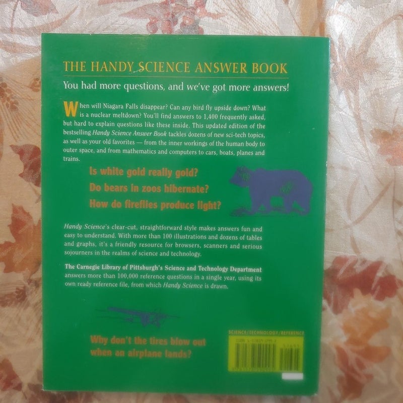 The Handy Science Answer Book