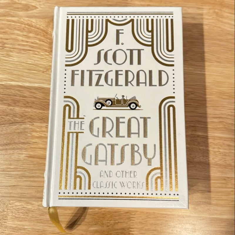 B&N Great Gatsby and Other Classic Works Leather