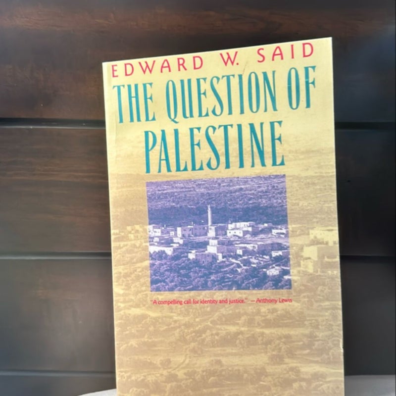 The Question of Palestine