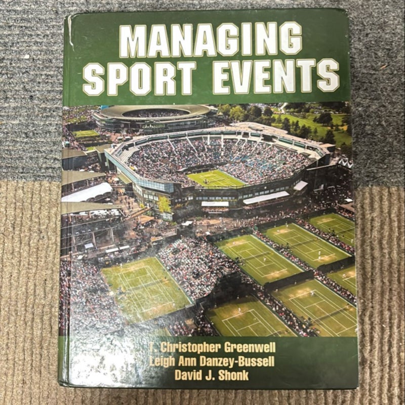 Managing Sport Events