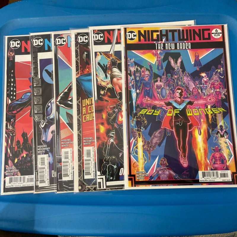 Nightwing: “The New Order” full set 