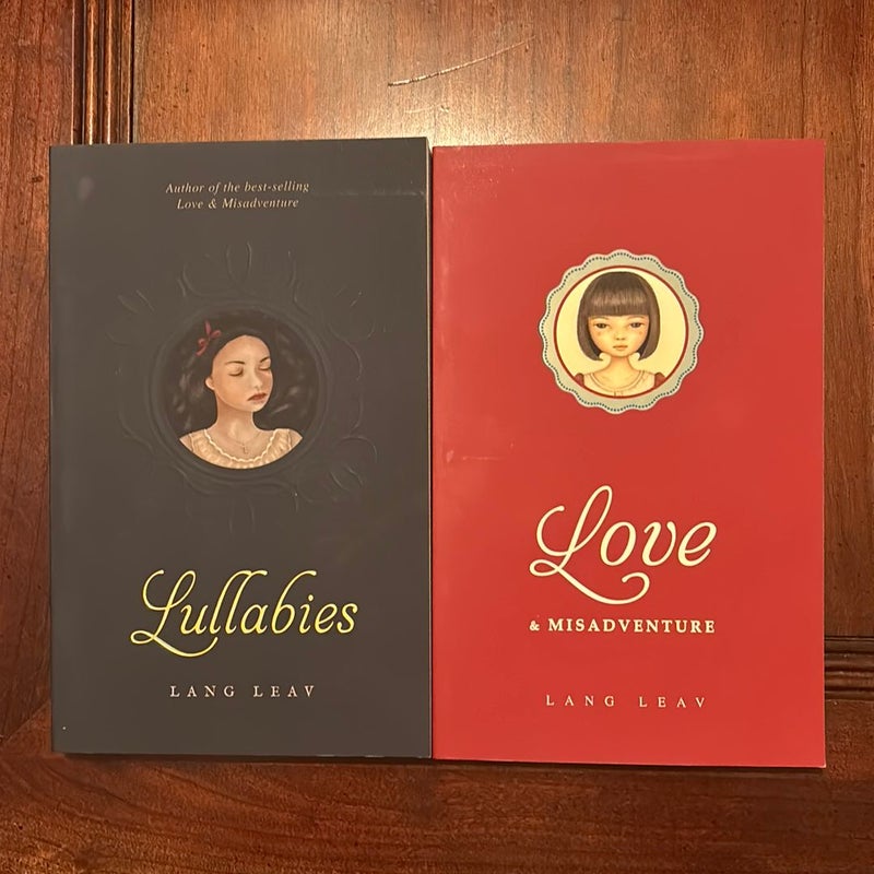 Lang Leav Lullabies and Love & Misadventure bundle
