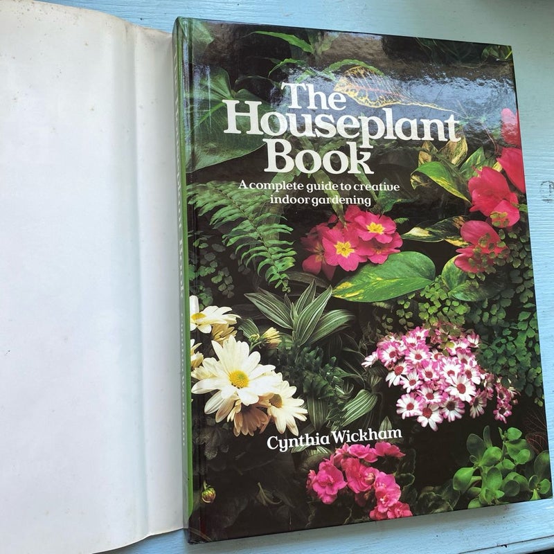 80s Vintage Book: The Houseplant Book by Cynthia Wickham 