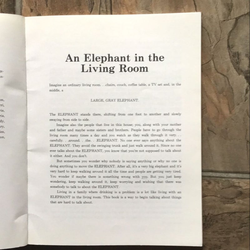 An Elephant in the Living Room the Children's Book