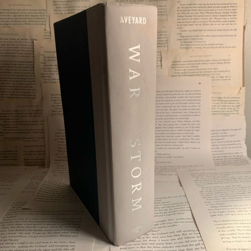First Edition & Print: War Storm
