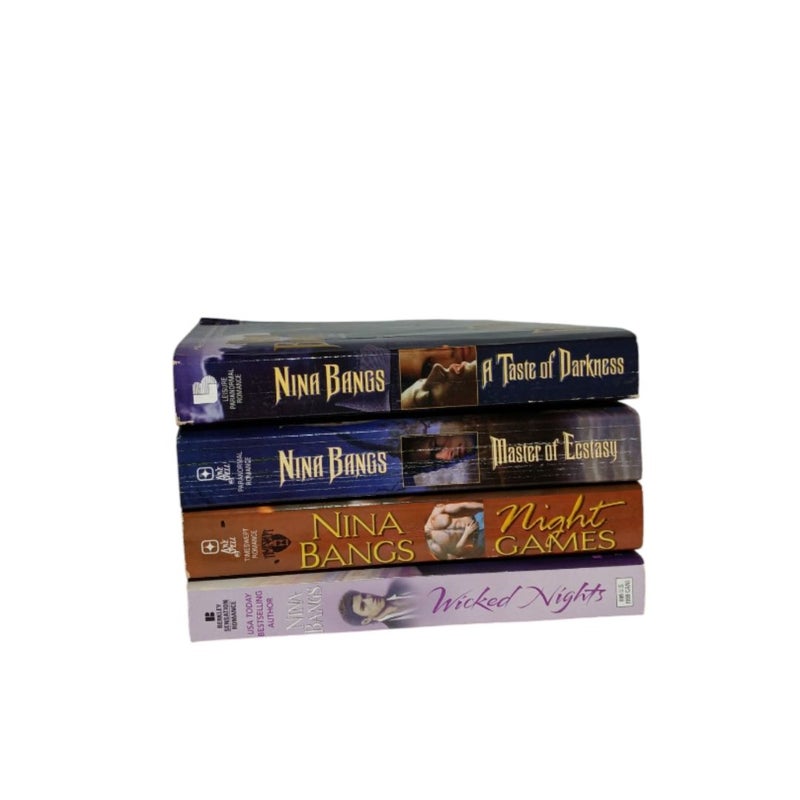 Nina Bangs Book Bundle (Lot Of 4)