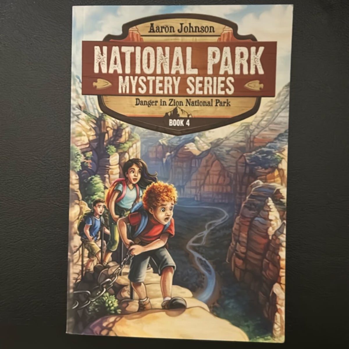 Danger in Zion National Park by Anne Zimanski