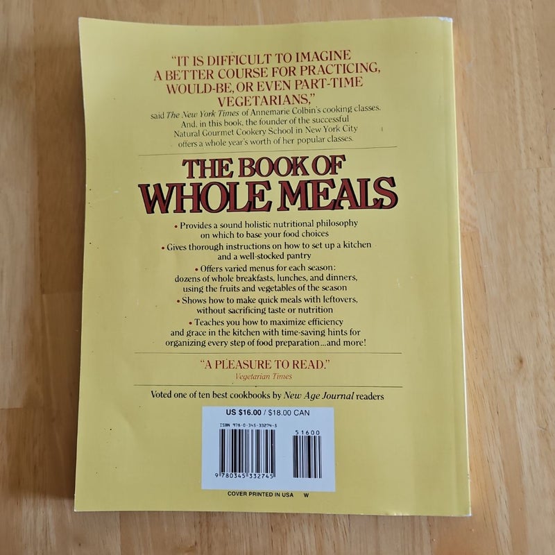 Book of Whole Meals