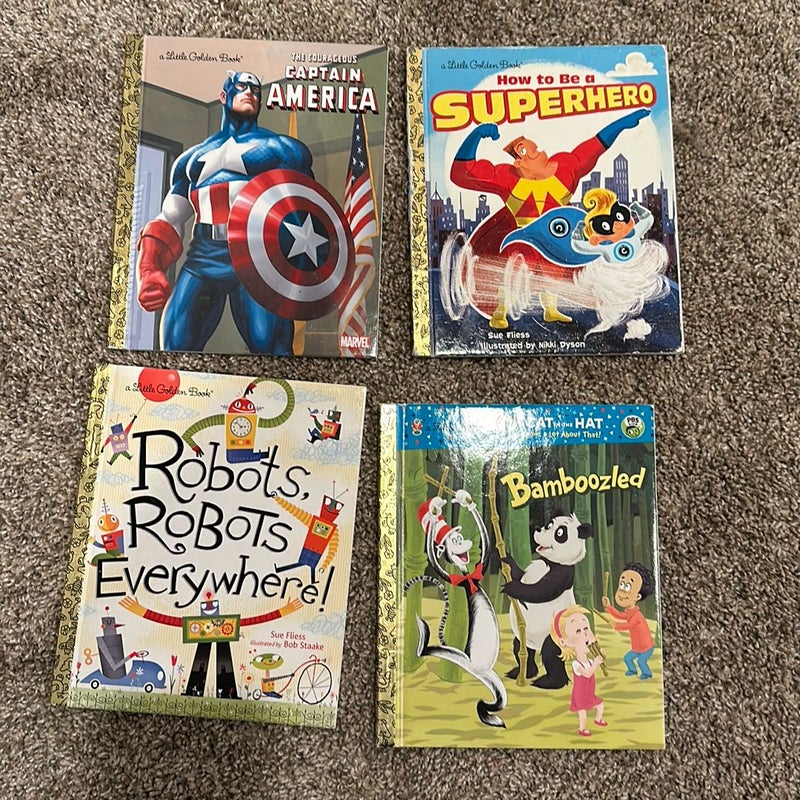 Little Golden Book - 4 Book Lot