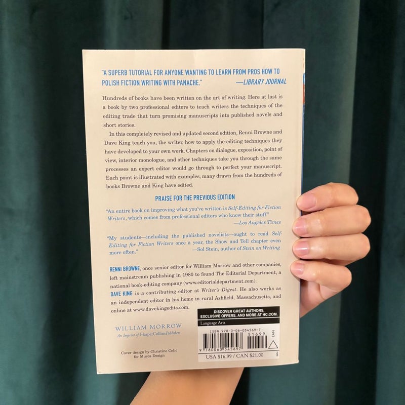 Self-Editing for Fiction Writers, Second Edition