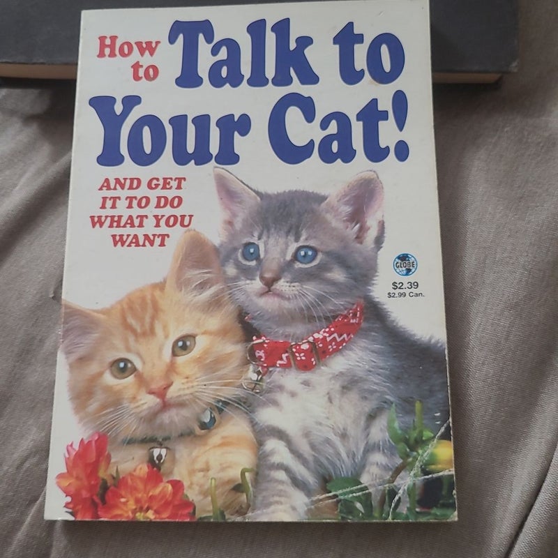 How To Talk To Your Cat