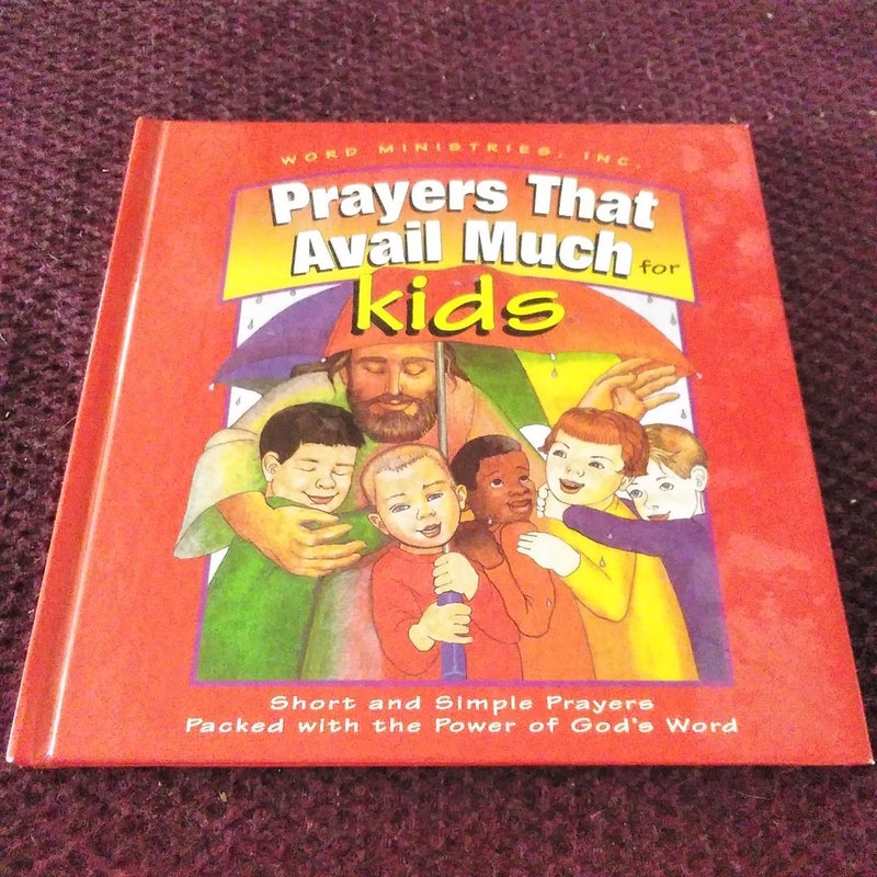Prayers That Avail Much for Kids