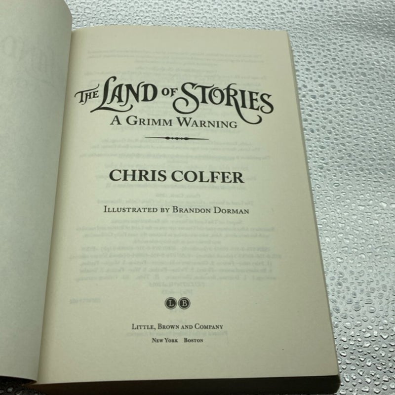 The Land of Stories: a Grimm Warning