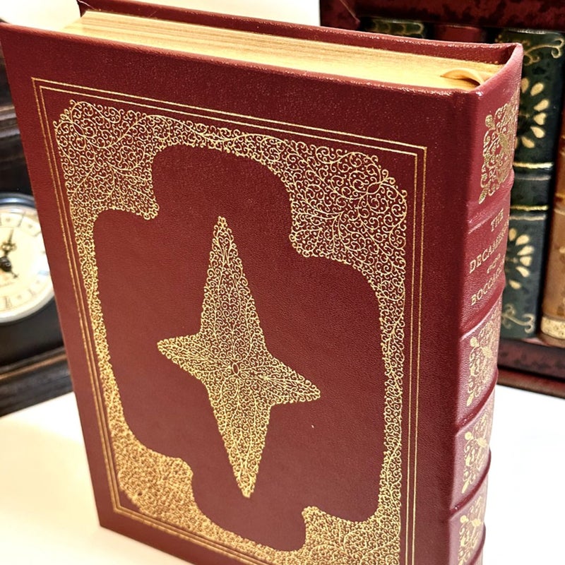 Easton Press Leather Classics “The Decameron” Boccaccio 1980 Collector’s Edition. 100 Greatest Books Ever Written in Excellent Condition