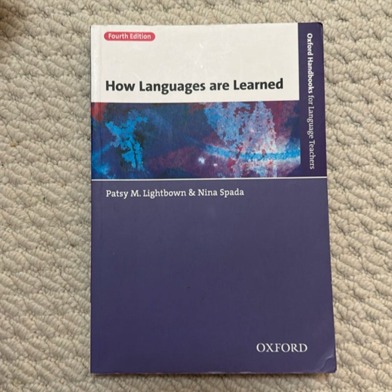 How Languages Are Learned 4e