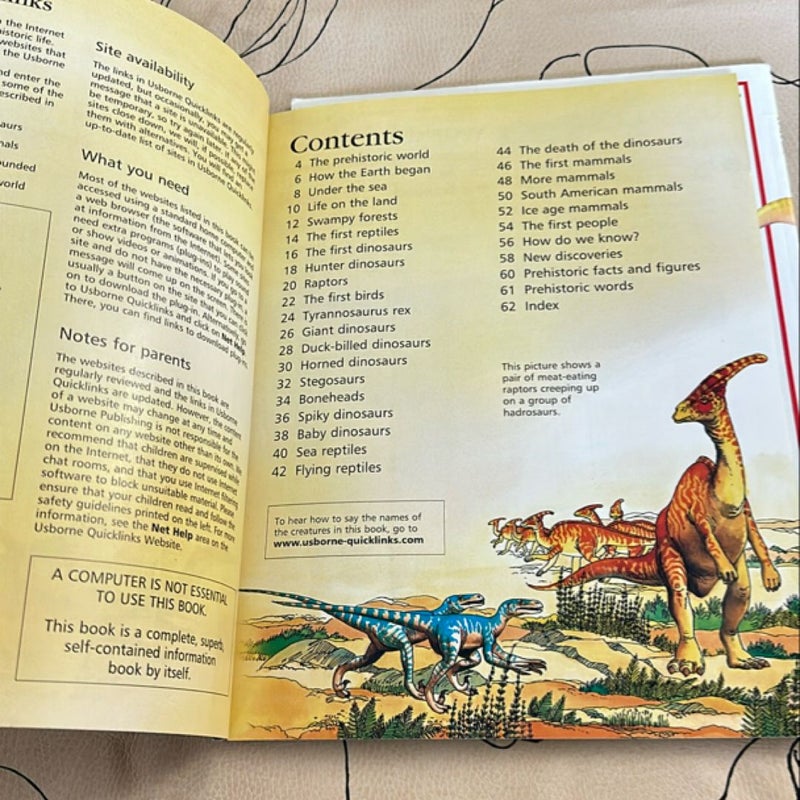 Usborne First Encyclopedia of Dinosaurs and Prehistoric Life