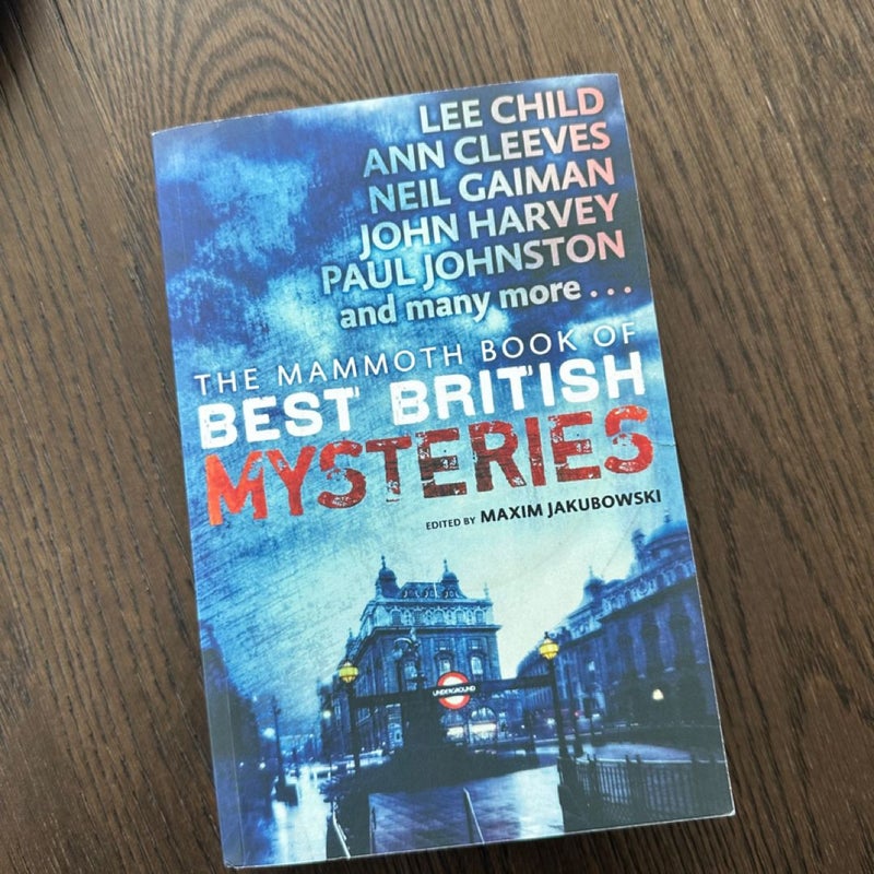 The Mammoth Book of Best British Mysteries 10