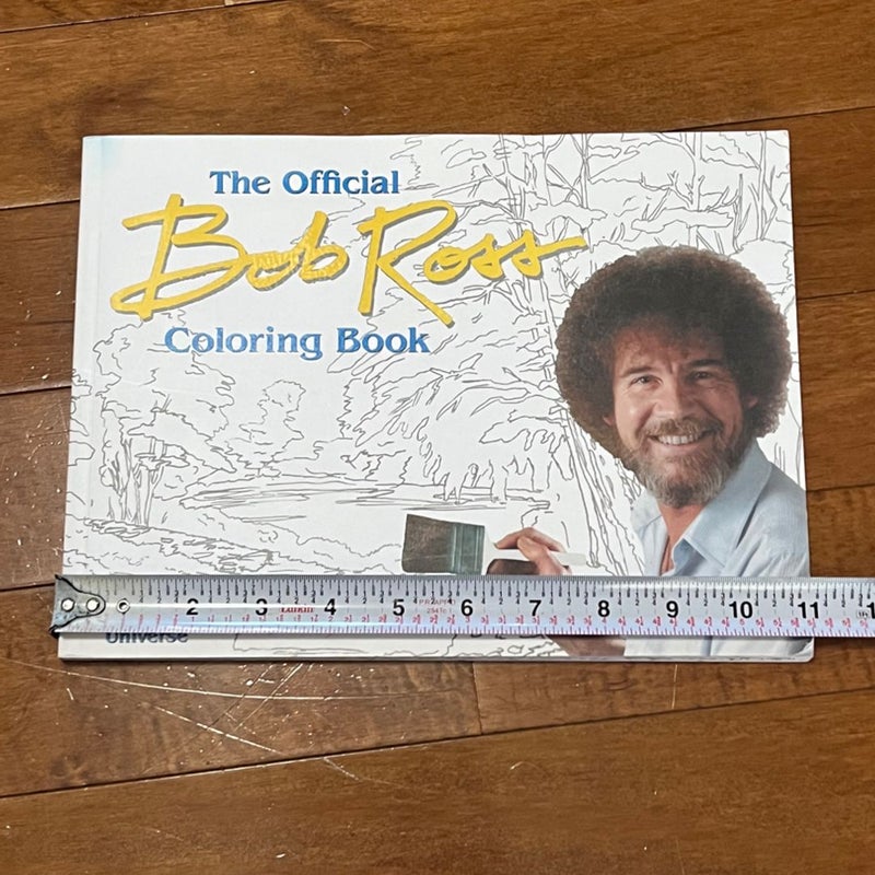 The Bob Ross Coloring Book