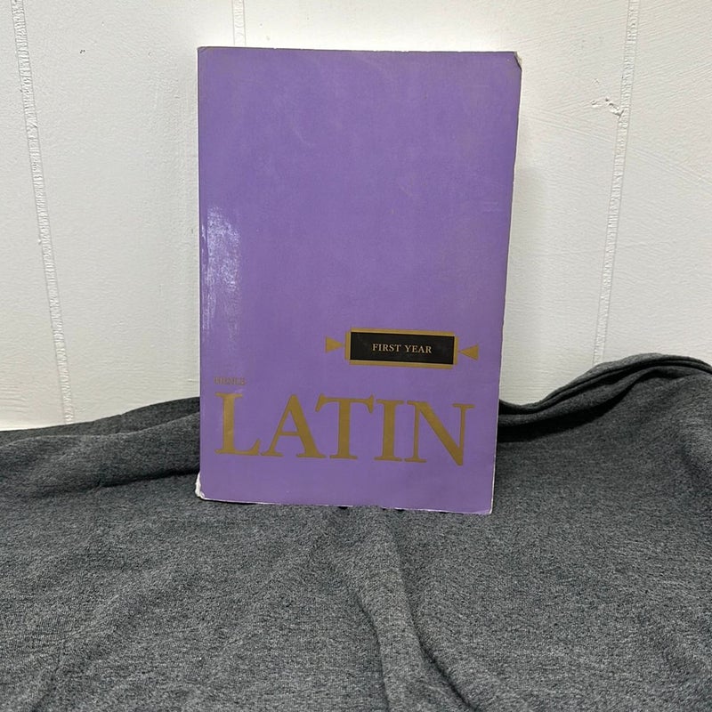 First Year Latin