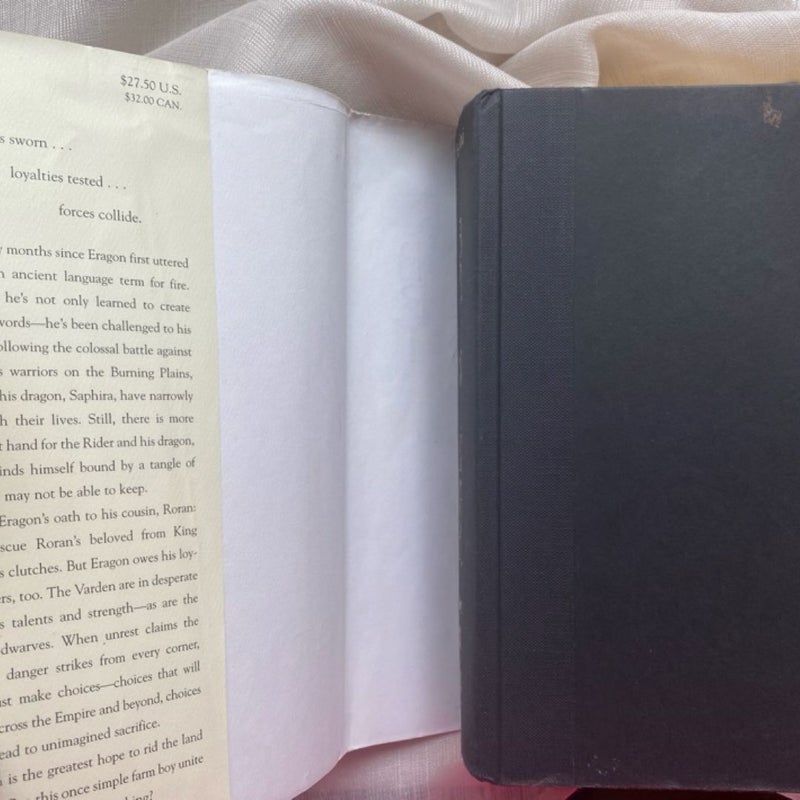 Christopher Paolini: Eldest (#2— 1st Edition) & Brisingr (#3— 1st Print/Edition)
