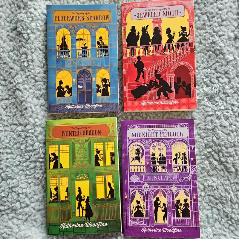 Sinclair Mysteries *COMPLETE SERIES* by Katherine Woodfine, Paperback ...