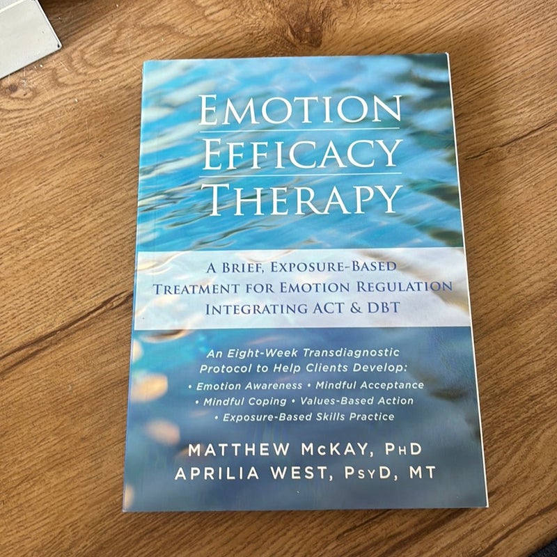Emotion Efficacy Therapy