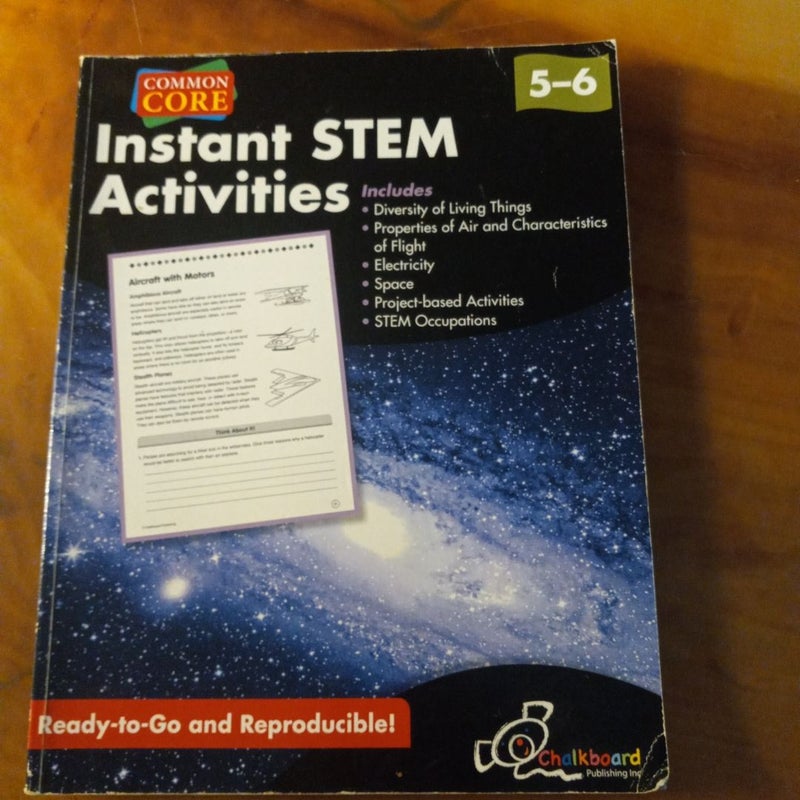 Instant Science Activities Grades 5-6