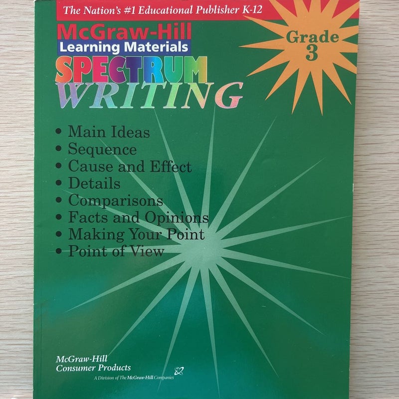 Grade 3 Spectrum Writing