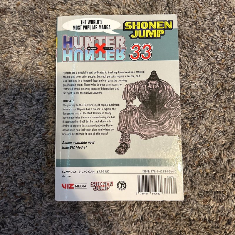 Hunter x Hunter, Vol. 33 (33): Togashi, Yoshihiro: 9781421592640:  : Books