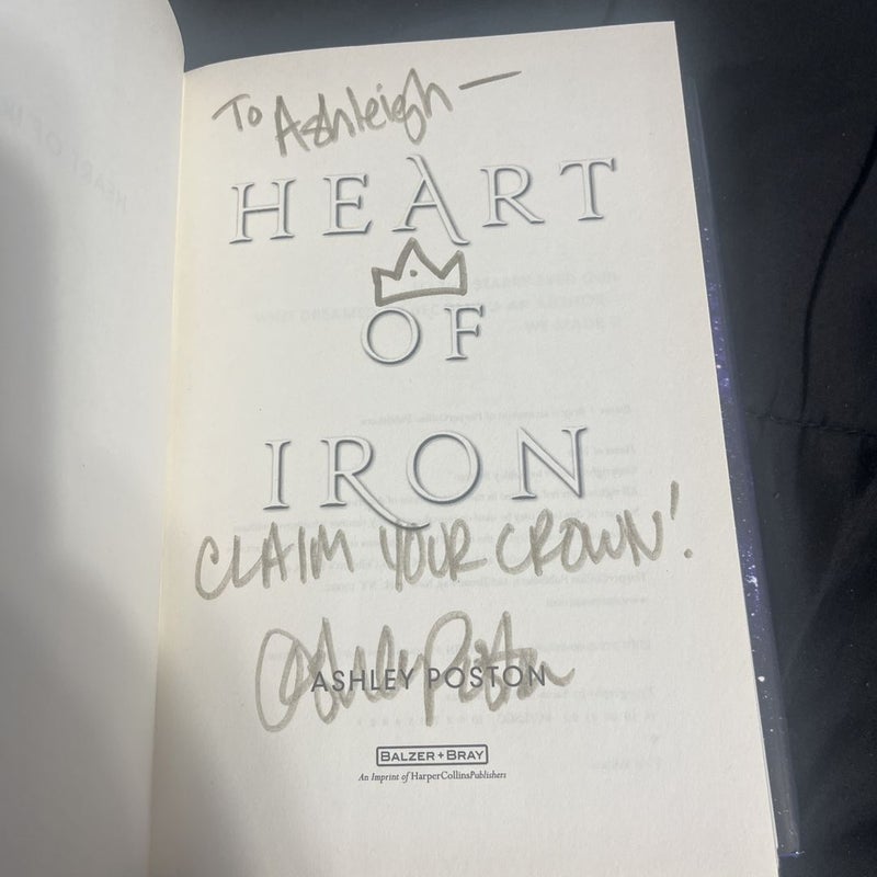 Heart of Iron (Signed Copy)