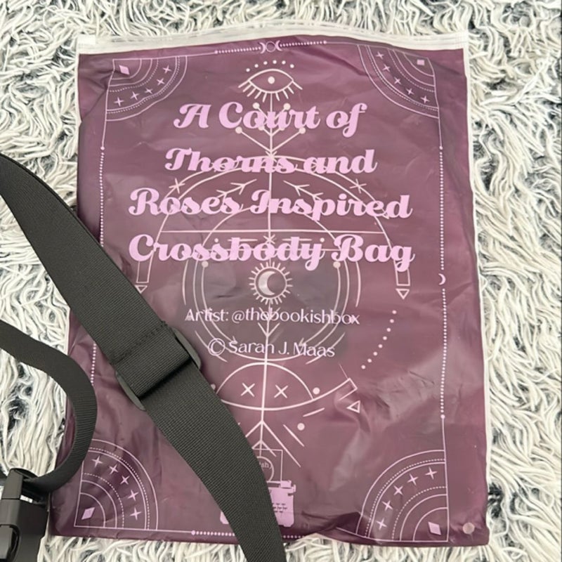 Bookish Box A Court of Thorns and Roses Crossbody Belt Bag