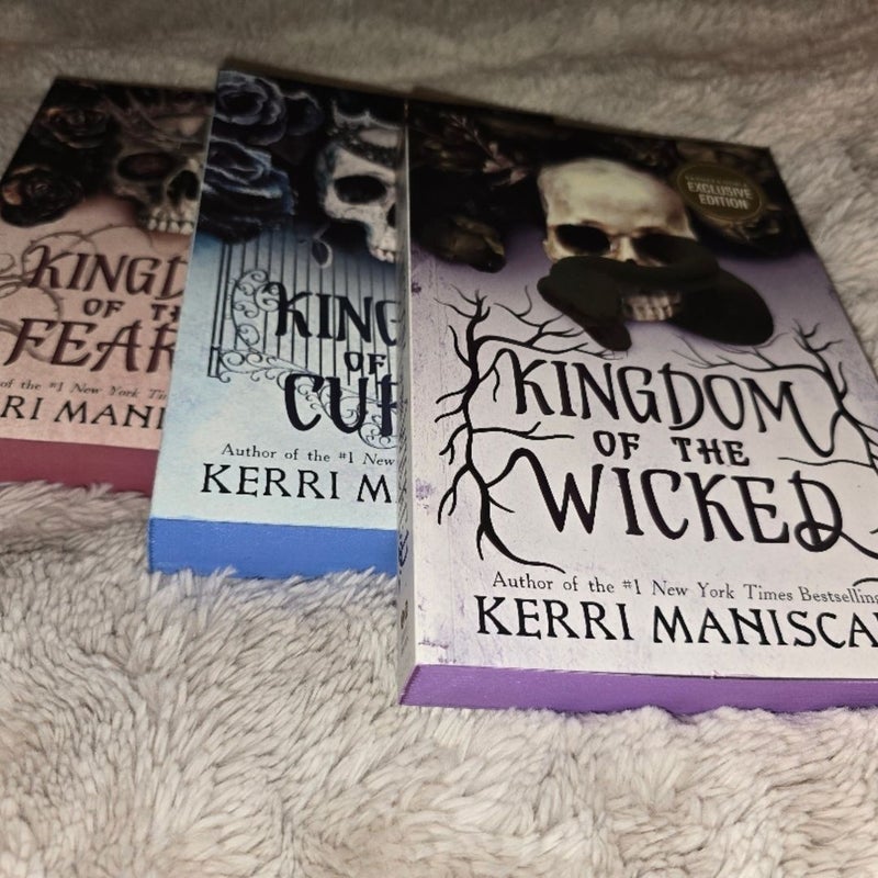 B&N Kingdom of the Wicked triology 