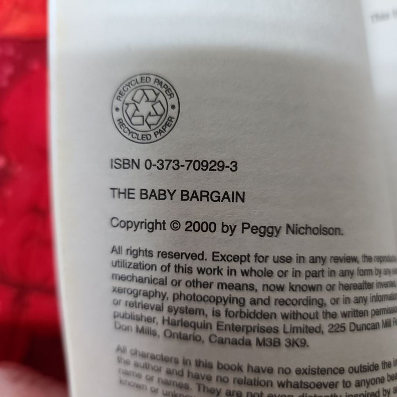 The Baby Bargain