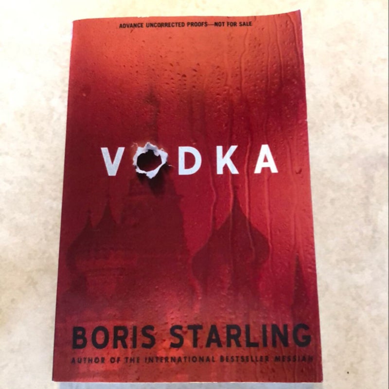 Vodka Advanced Reader Copy