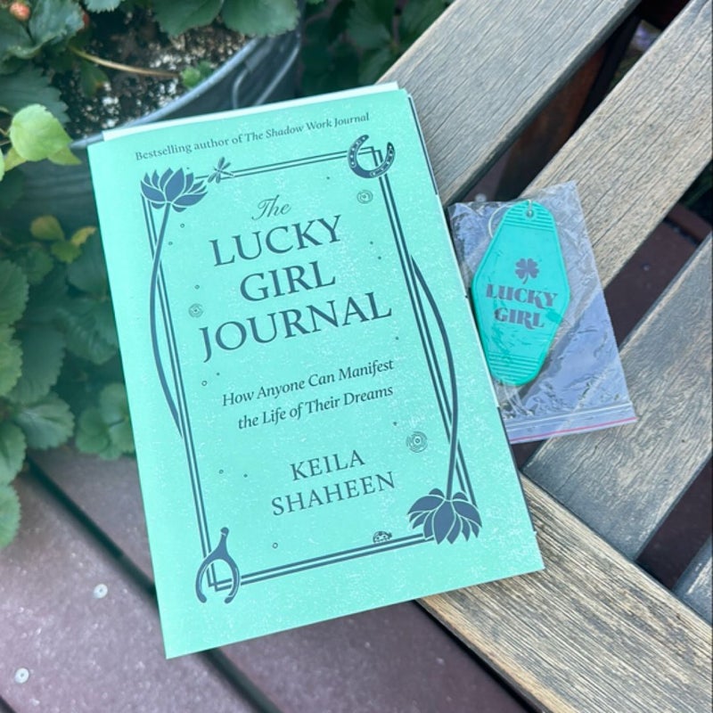 The Lucky Girl Journal + Keychain