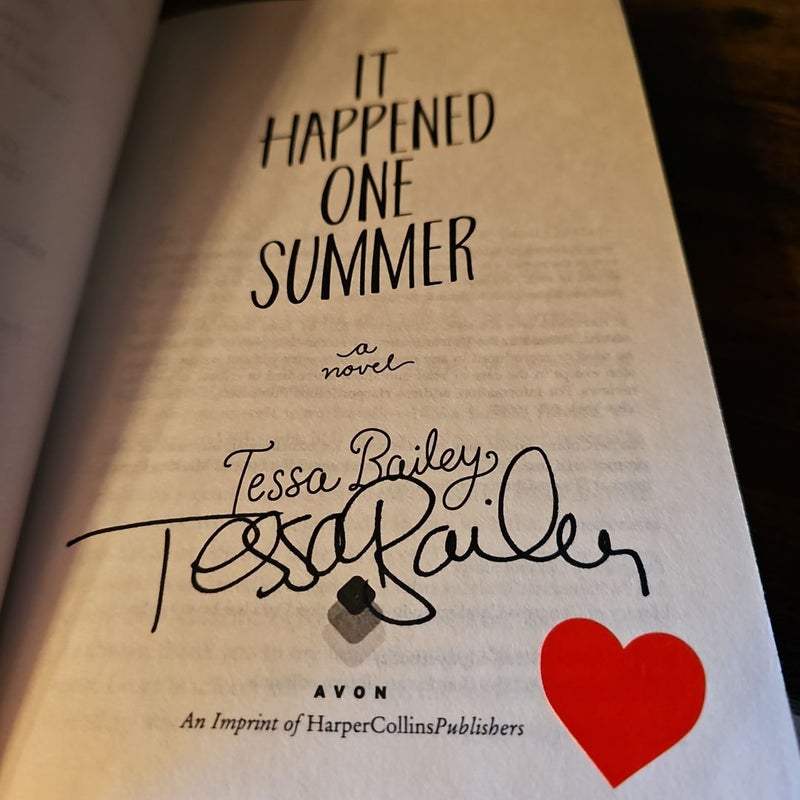 It Happened One Summer (Signed) 