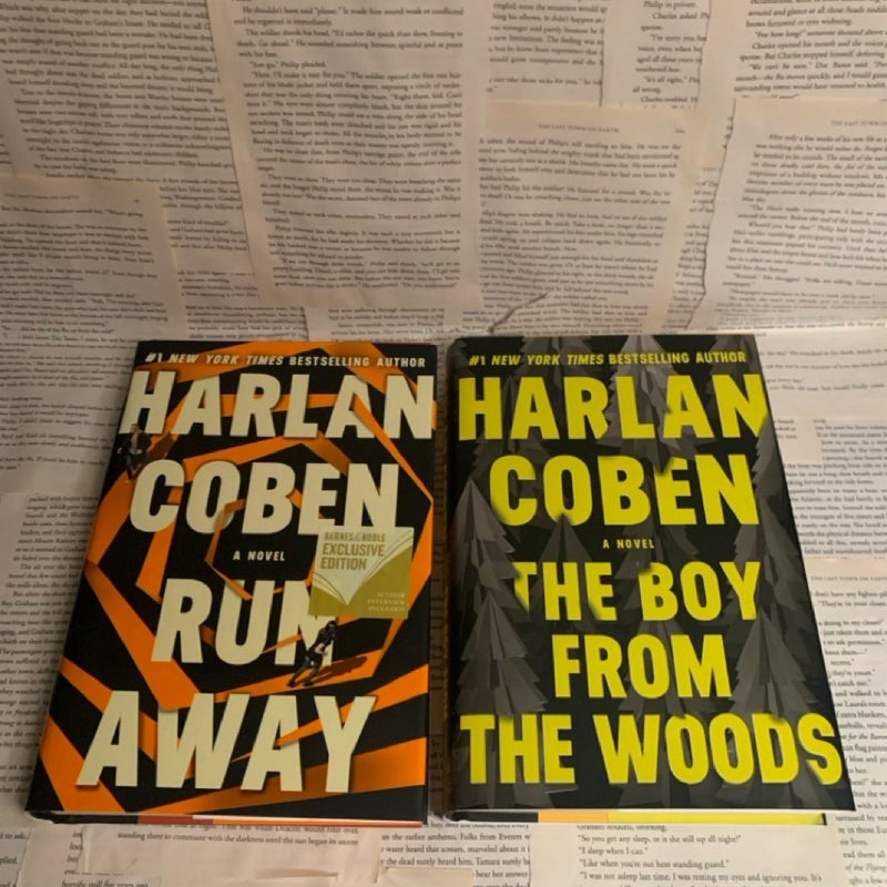 Run Away and The Boy from the Woods by Harlan Coben