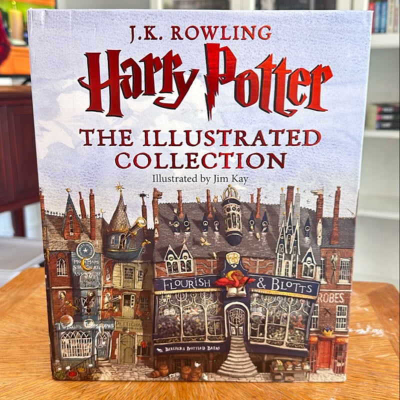 Harry Potter: the Illustrated Collection (Books 1-3 Boxed Set)