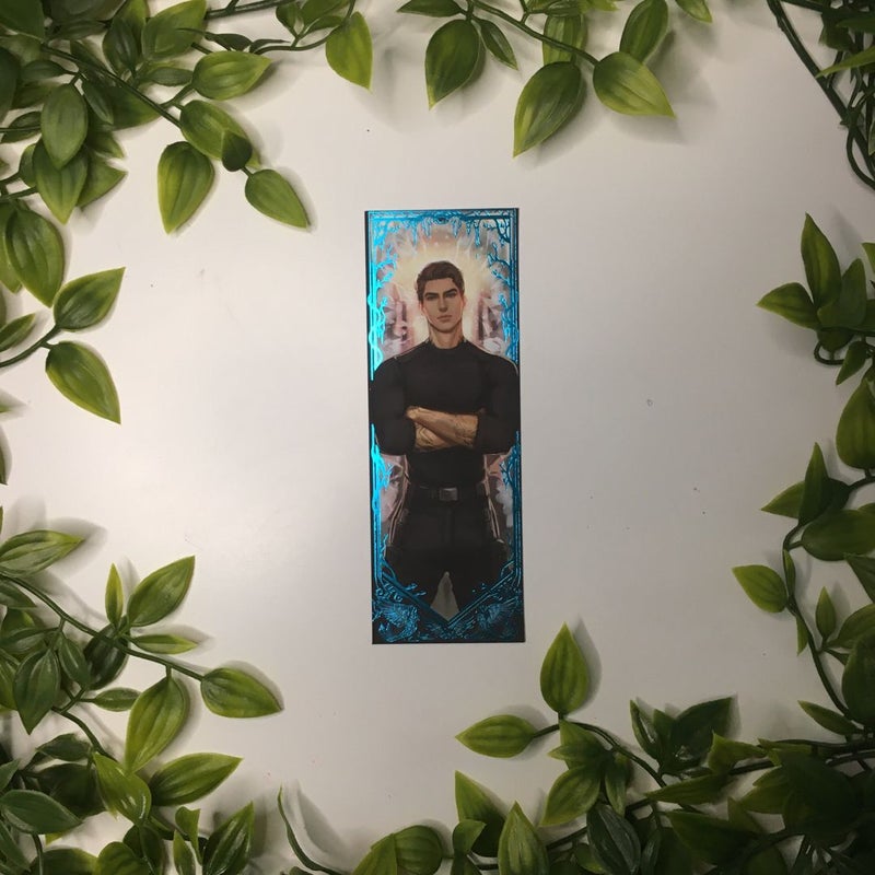 Shatter Me Foiled Character Bookmarks (Warner, Juliette, Adam, Kenji, Nazeera, Castle) FairyLoot Exclusive 