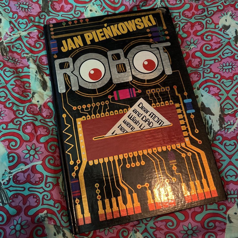 Robot (Vintage 1981) Pop-Up Book