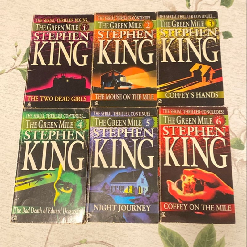 The Green Mile books 1-6