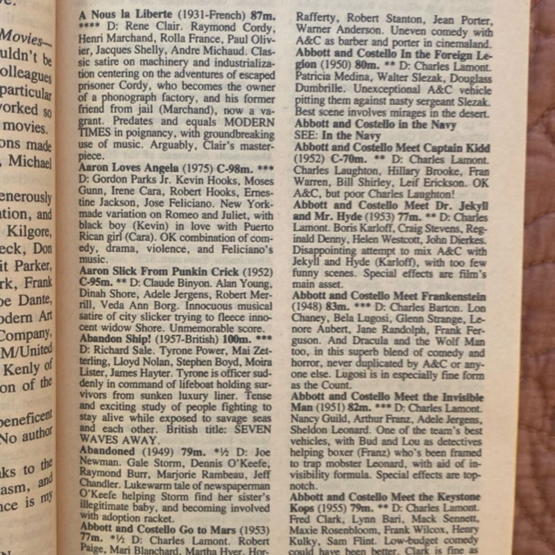 Leonard Maltin's TV Movies 1983-1984