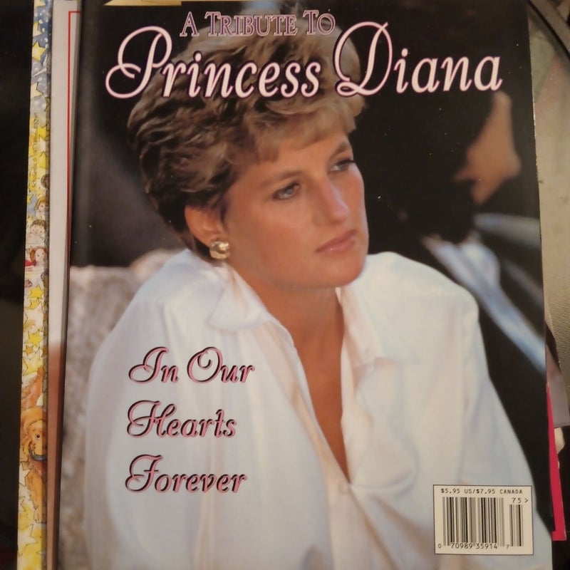 A tribute to princess Diana gold collector series magazine