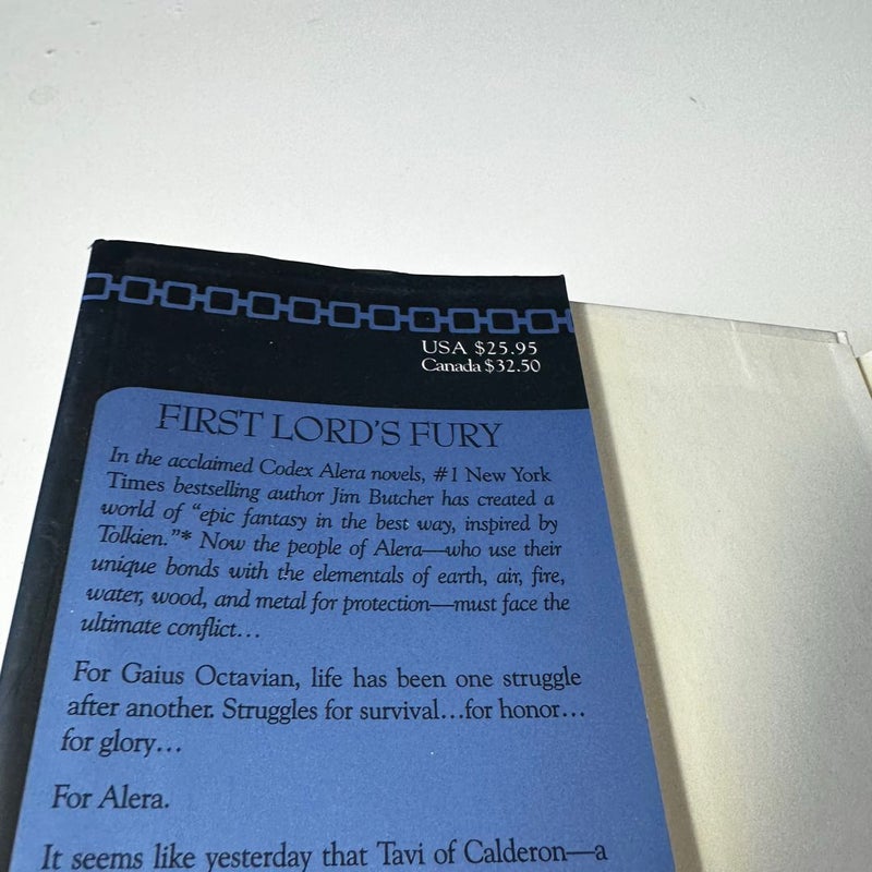 First Lord's Fury (1st edition 1st printing)