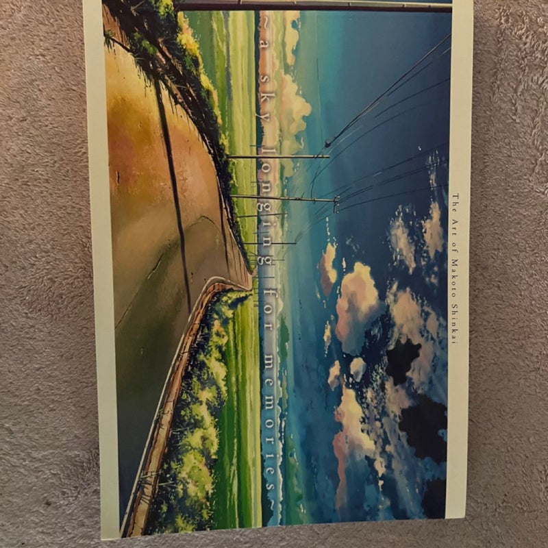 A Sky Longing for Memories Mikoto Shinkai Art Book TPB